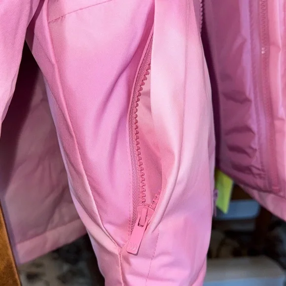 All in Motion Hooded Warm Winter Coat Girls Size Small 6/7 Active Wear Outdoors - Picture 14 of 16